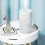 Air Humidifier Portable USB Aroma Diffuser Desktop Air Diffuser with Colored Night Light for Home Car Office, 8