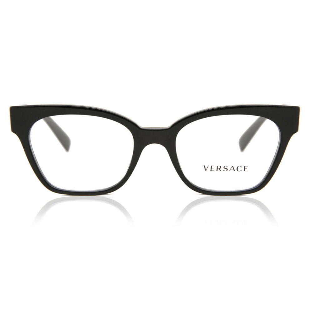 Versace Cat-Eye Prescription Glasses VE 3294 Black Acetate 53mm - Image 4