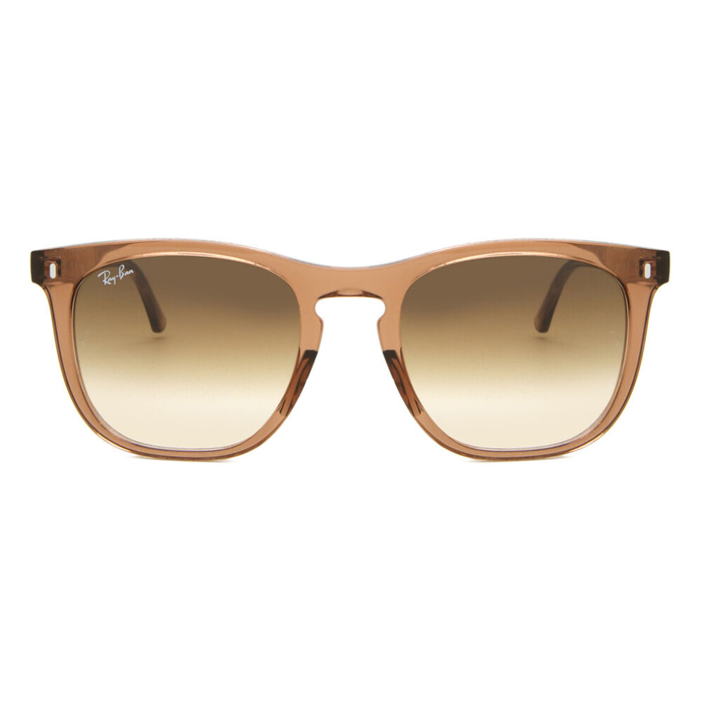Ray - Ban Unisex Brown Ray - Ban Rb2210 676451 Sunglasses Acetate Squared Normal Shaded - Image 3