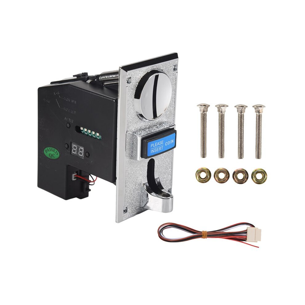 Coin Acceptor Various Coin-Operated Selector Slots, Compatible With Arcade Game Mechanics And Vending Machines 4711200176018