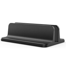 Pionowy Stojak na Laptopa, Regulowany Uchwyt na Laptopa Stojak na Biurko z Regulowanym Rozmiarem Stacji DokująCej (do 17,3 Cala)