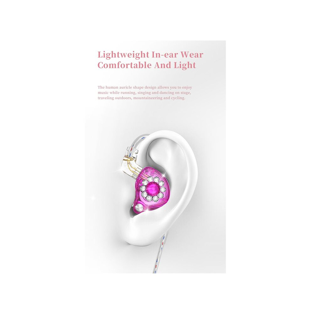 In Ear Monitors Headphones Earphones 11Mm Pet Composite Diaphragm Dynamic Earphone 3.5Mm With Microphone 6034124964270