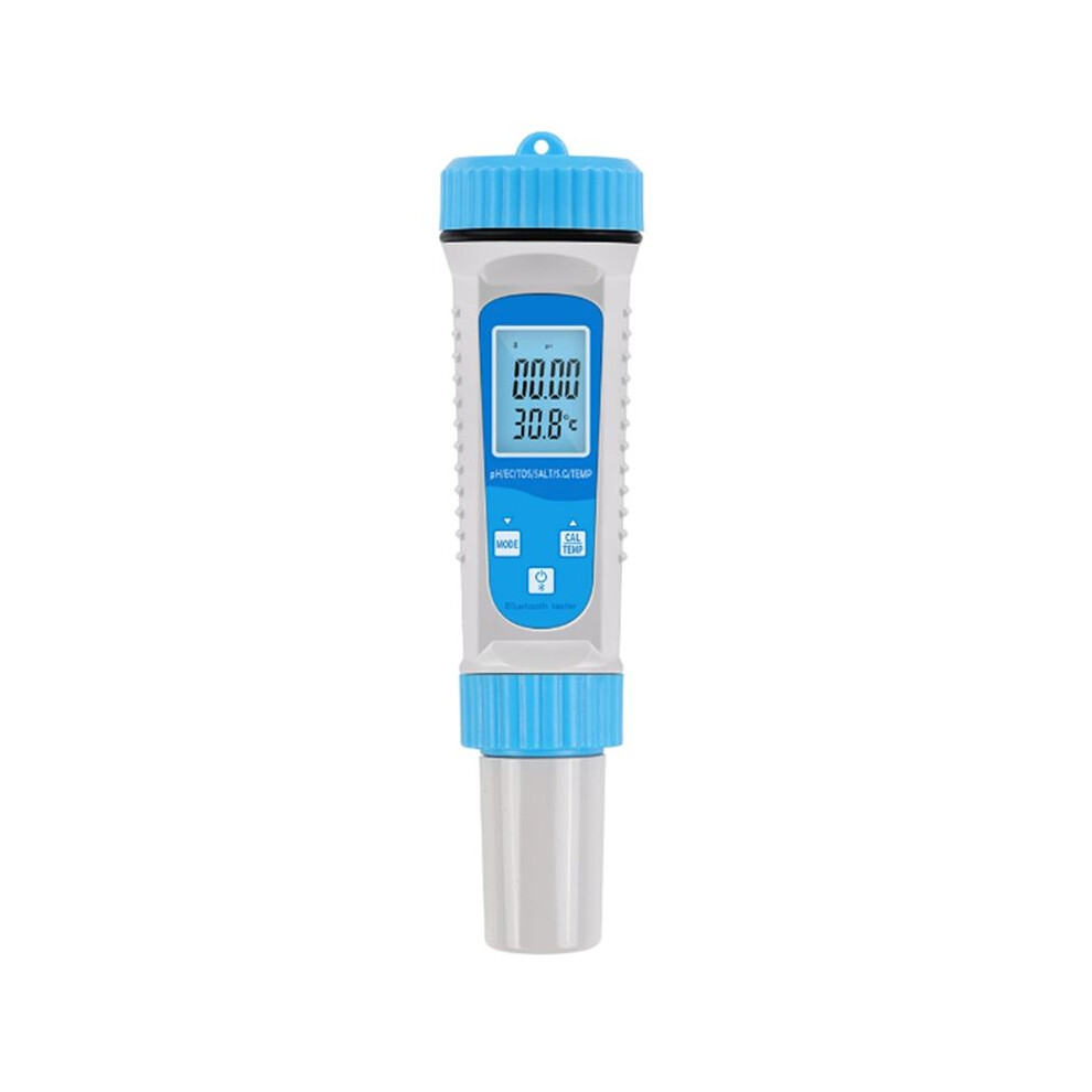 6-In-1 Tds Meter Digital Water Tester Ec Tds Salt Sg Temperature Ph Meter Aquarium Water Tester 4711080854372