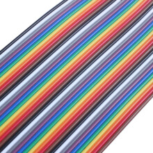 40Pcs 20Cm 2.54Mm Male To Male Breadboard Jumper Wire Cable for