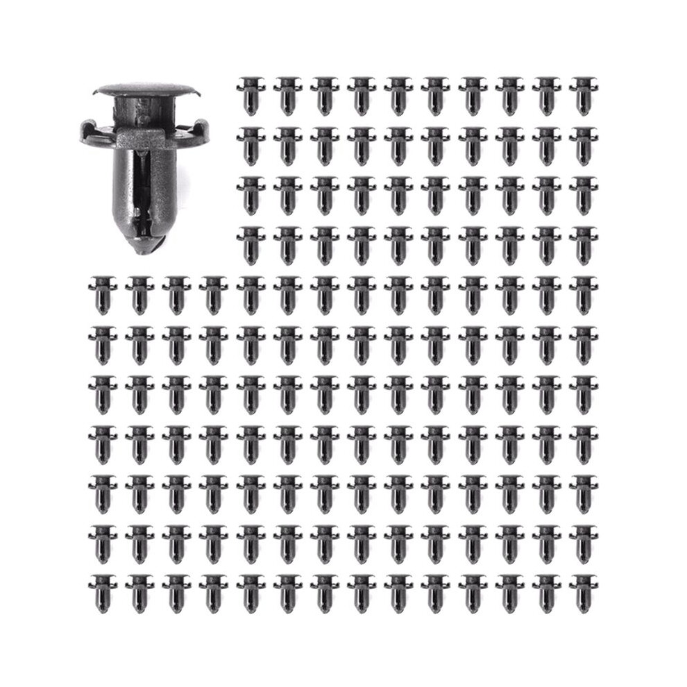 200X Bumper Rivet Push Clips Retainer For Endeavor Outlander Black 4712817855785
