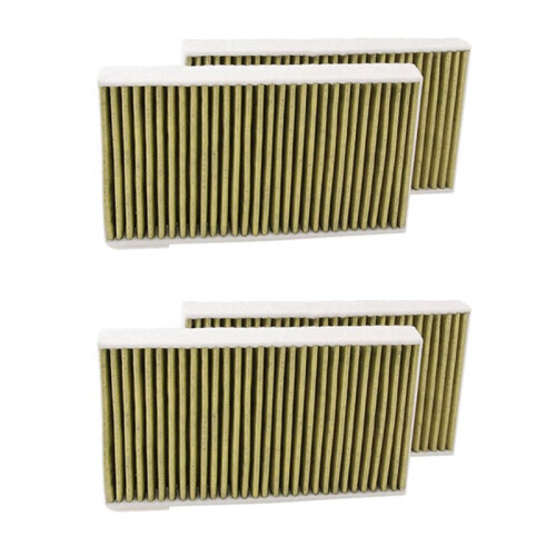 4Pcs Model 3 Air Conditioning Filter Replacement for  Model 3 Y with Activated Carbon Car Air Filter