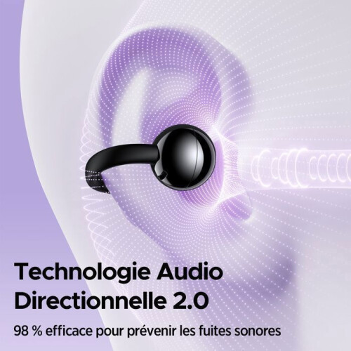 Ασύρματα ακουστικά DJOIN με κλιπ, Bluetooth 5.4, ανοιχτά ακουστικά με πολυλειτουργική 2