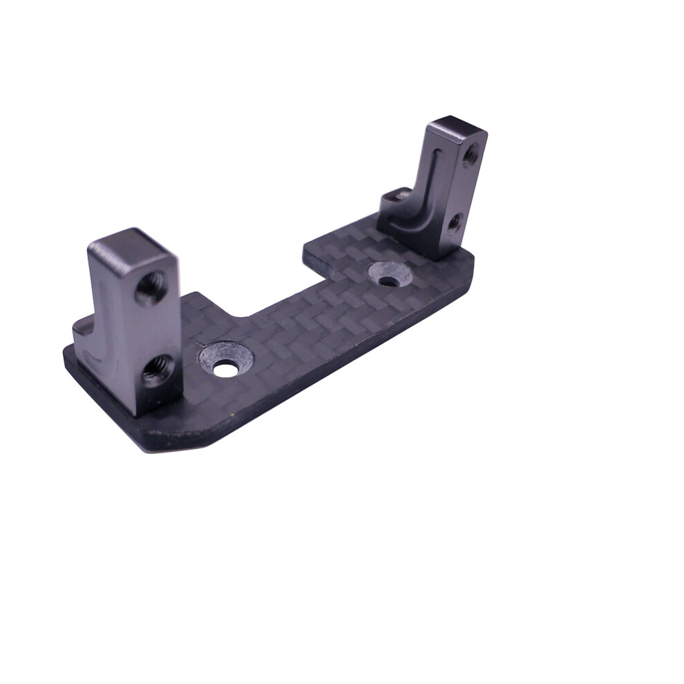 2X Aluminum Servo Mount + Carbon Holder For 1:10 Axial Scx10 Rc Car Axle 4711205976774