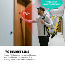 Dsc Technologie 1 / 3 Zoll 1.8Mm 170 Grad Weitwinkel Schwarz Cctv Objektiv Für Ccd Security Box Kamera