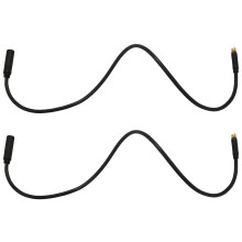 2X Câble D'Extension de Moteur de VéLo éLectrique ÉTanche 9 Broches 60 cm Câble D'Extension de Moteur Pièces de Conversion de VéLo éLectrique