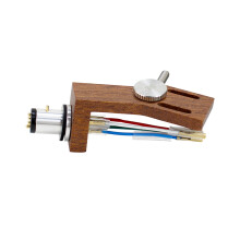 Vinyl Phono Wood Phono-Stativ med 4-FäRgslinje BöJd Vinkel Phono Cover