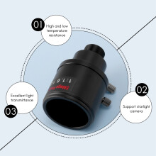 CCTV lens 1/2.5 inch 6-22mm 5MP M12 mount varifocal Lens F1.6 For 4MP/5MP CMOS/CCD Sensor Security IP/AHD Camera
