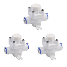 3X Soupape de Pression D'Eau 3/8 Pouces Soupape de RéDuction RéGulateur de DéCharge de Pression D'Eau pour les Commandes de RéGulateur D'Eau Du