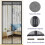 Σήτα κουνουπιών - YYV - 140x210cm - Fiberglass - Μαγνητικό κλείσιμο - Μαύρο 2