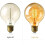Vintage Λάμπα Edison Globe E27 - Zoomdo - Θερμό Λευκό 40W - Συσκευασία των 4 2
