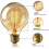 Vintage Λάμπα Edison Globe E27 - Zoomdo - Θερμό Λευκό 40W - Συσκευασία των 4 3