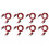 16Pcs Multi-Meter Test Leads Cable Jumper Wire  Security 4mm Banana Plug Retractable Test Tool Red Black 2