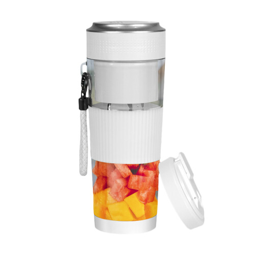 Portable Juicer Cup for Home Use Multipurpose Blenders-White