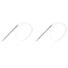 2X Car Antenna Aerial Mast AM FM Radio Antenna Mast 1408270001 for for W140 W124 W202 W210 R129 1992-2002