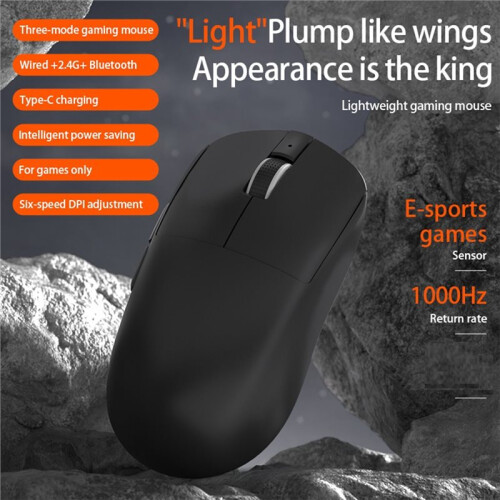 Rechargeable Wireless  Mouse Portable 2.4G Wireless Mouse Quiet Click USB Mice for Laptop Computer White 1