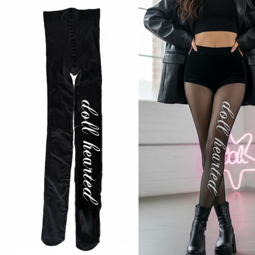 Run-resistente, ondoorzichtige panty's met hoge taille-Wit 2