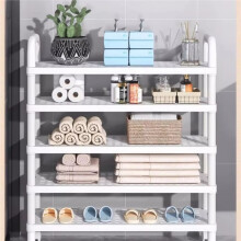 Plastic Simple Shoe Rack, Removable Shoe Cabinet Behind the Door, Multifunctional Storage Rack