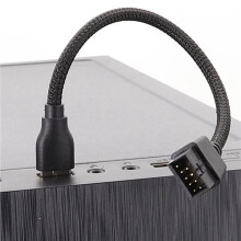 2X Moederbord Interne Data Verlengkabel USB A Apparaten Naar 9-Pins USB Verlengkabel, Snelle en Stabiele Overdracht