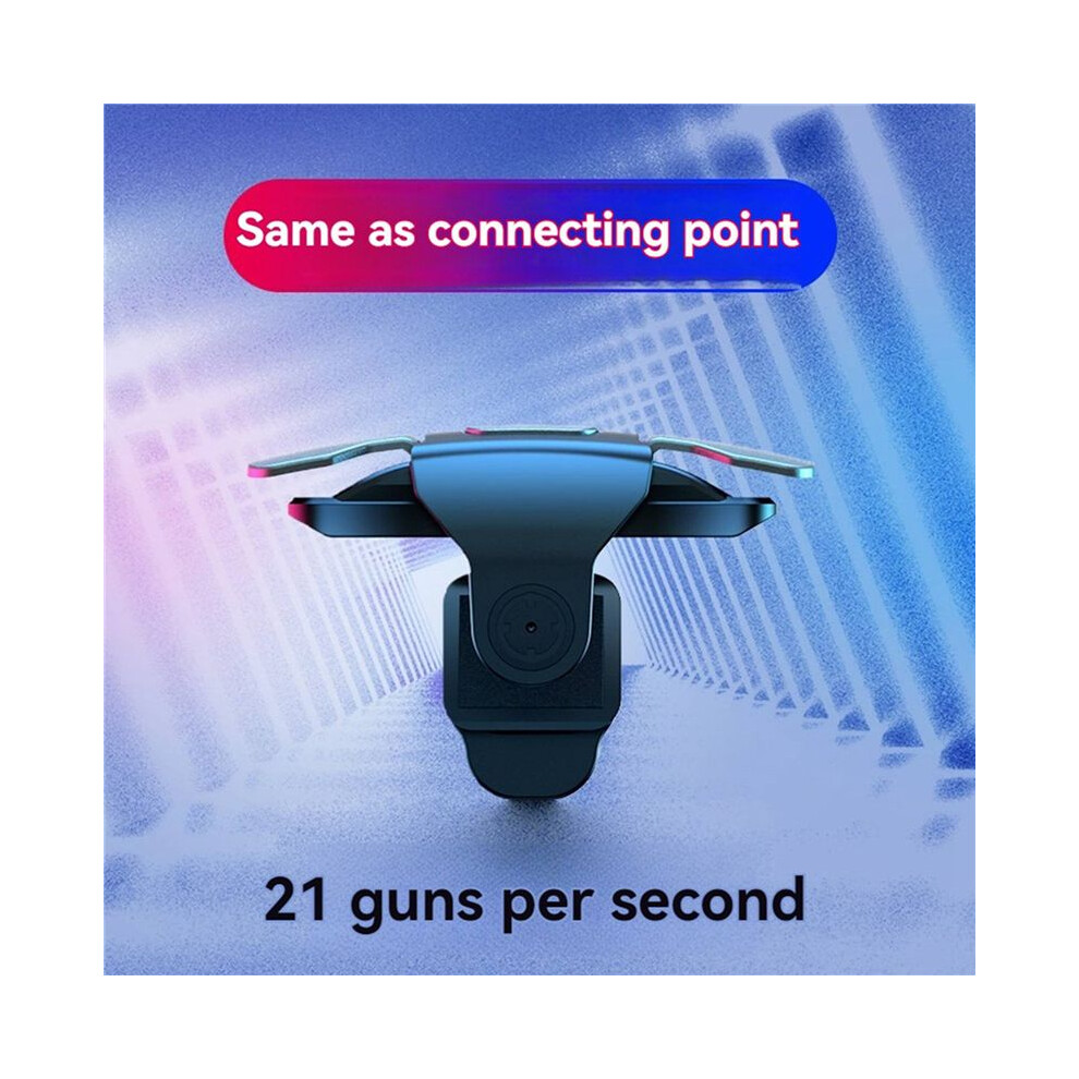 4X Mobile Game Trigger For Phone Gaming 4 Finger Trigger L1 R1 Aim Keys Game Controller Sensitive Phone Game Trigger 4711168945053