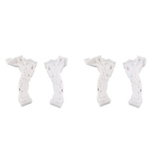4x Suporte de Suporte Fixo de Seguro Dianteiro de Carro para  3 2003 2004 2005 2006 2007 BN8V-50-0U1 BN8V-50-0T1