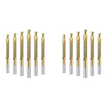 12Pcs Cobalt Drill Bit Set Hole Saw Grooving Set Woodworking Sawtooth Drill Slotted Drill