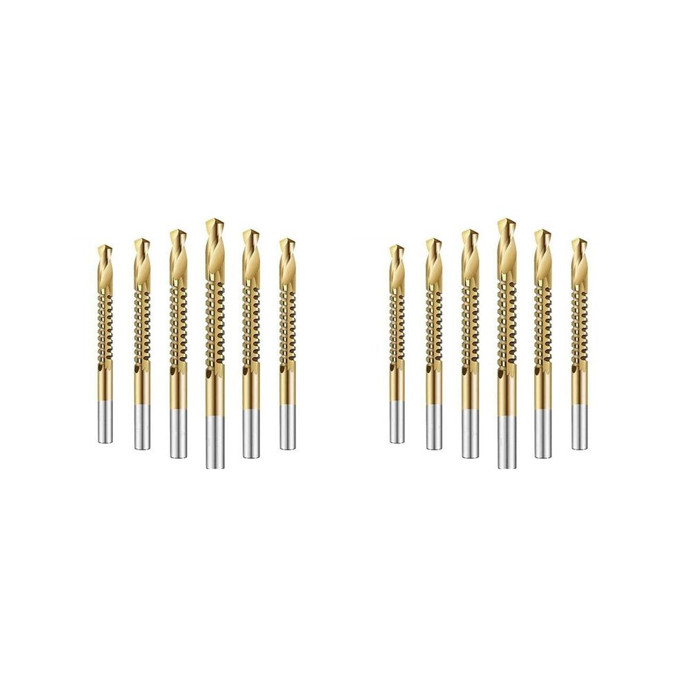 12Pcs Cobalt Drill Bit Set Hole Saw Grooving Set Woodworking Sawtooth Drill Slotted Drill 4711824149283