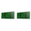 2X Kit D'Impression par Transfert Hydrographique pour Film Hydrographique  Skull Vert 0.5X2M 1