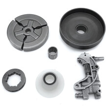 4X Clutch Sprocket Rim Drum for Chinese 4500 5200 5800 45Cc 52Cc 58Cc Oil Pump Worm Gear Bearing Kit Chainsaw