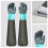 Cold Resistant Gloves Extended Sleeve Work Gloves-70cm flannel 6