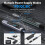 HS02 100W Heat Set Insert Tool 3 Preset Temps, 3S Fast Heating,with M2-M8 Threaded Brass Insert Nuts & Tips 8