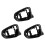 3X Car Left Side Mirror Frame Rear View Mirror Shell Decorative Frame Suitable for  RX 2016-2020 NX 2015-2020 1