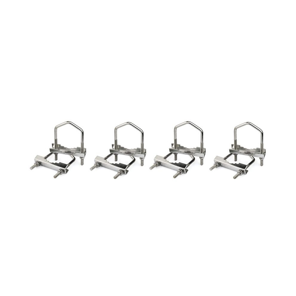 Yagi Wifi Antenna Mast -Over Bracket Kit U-Bolt Clamp Mounting Hardware 8Pcs For Outdoor Wifi Antenna, Lora Antenna 4712451091266