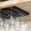 Kitchen Free Punching Holder Wine Glass Rack Multi-Function Goblet Classification  Organizer Hanging Holder Shelf 2