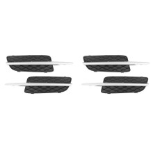 4x Auto Voorbumper Onderste Grille Cover & Chrome Trim voor  X5 E70 X6 E71 2007-2010 51117159593/51117168923