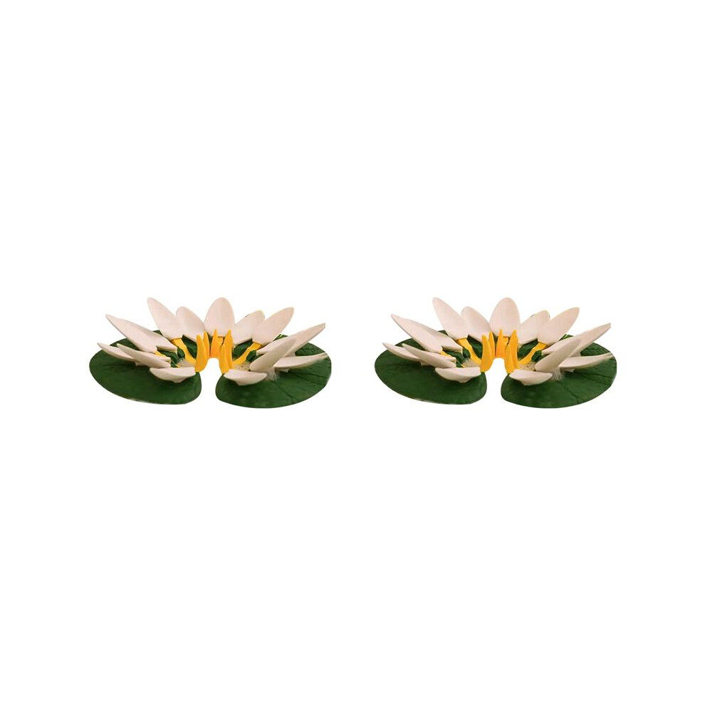 2X Luxurious Floating Lotus Bath Glass Holder with Wine Bottle Holder is Used for Elegant Bathroom Decoration.