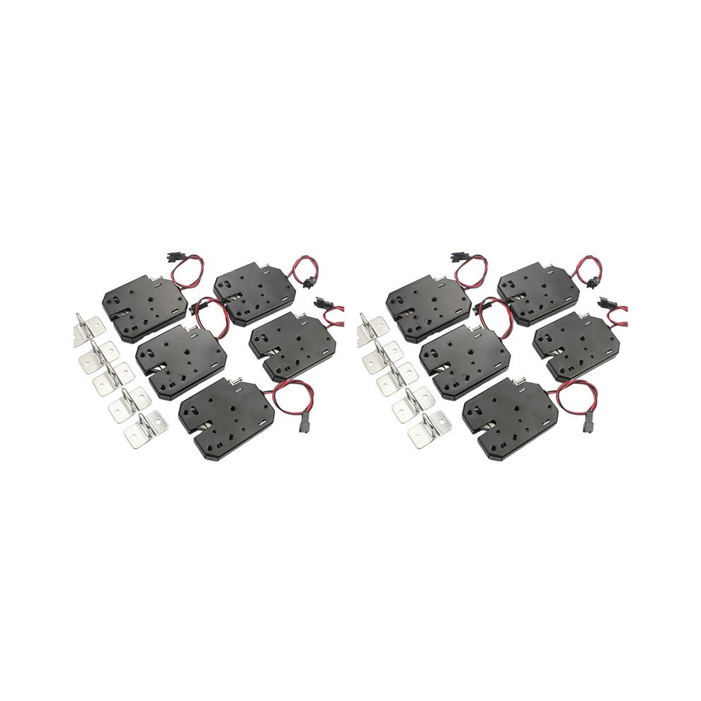 Door Locks 10Pcs 12V Small Electromagnetic Lock Automatic Vending Electric Control Cabinet Door Electronic Lock 4712118585145