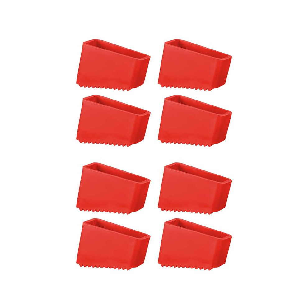 8Pcs Step Ladder Feet Covers Versatile Ladder Leg Covers Non-Skid Ladder Pads Rubber Foot Pad Insulating Foot Sleeve 4713543544554