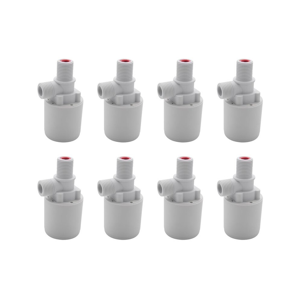 8X Solar Water Tank Water Tower Pool Automatic Water Level Controller Plastic Float Valve 6034004550067