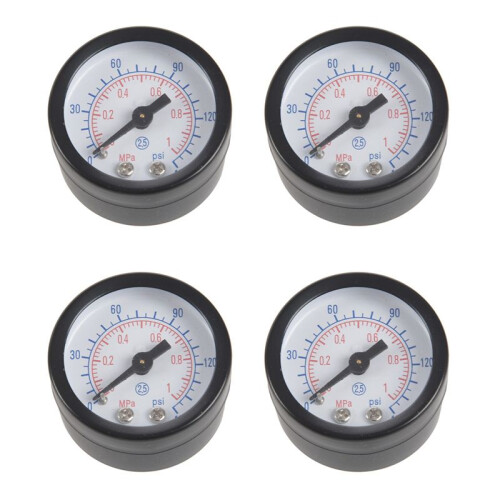 4Stück 1/4 Luft Kompressor Filter Wasser Abscheider Faenger Werkzeug Kit mit Regler Afr-2000