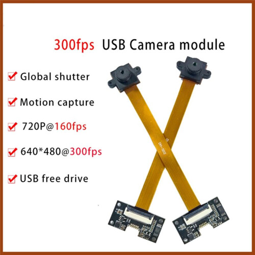 640x480 300FPS Global Shutter USB Camera Module 720P 1.3MP USB Webcam High Frame Rate Action Capture for Windows 2