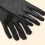 Delicate Sleeves Long Gloves Thin Elastic Sheer Gloves For-Red 6