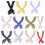 Delicate Sleeves Long Gloves Thin Elastic Sheer Gloves For-Red 7