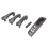 1Set RHD Car Interior Door Pull Grab Handle for  Bora  4 MK4  1999-2004 Window Lifter  Panel 3B2867171E 5