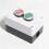 2X Rain Proof -Down  Control Station, Momentary Push Button Station Red Green Sign Pushbutton Switches 3