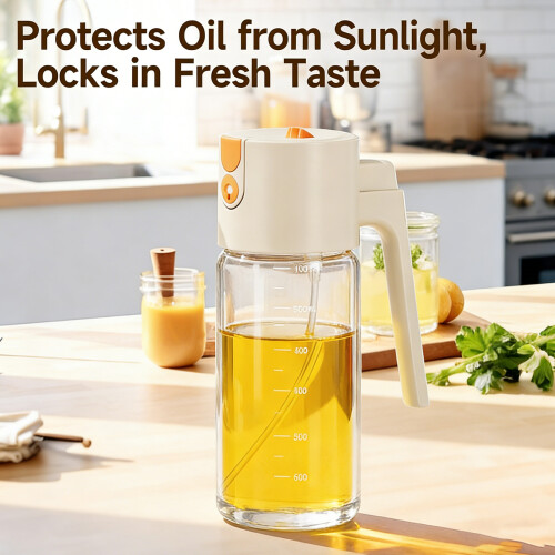 Nonslip Silicone Base Oil Dispenser for Stable Kitchen 2